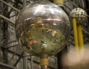 high-voltage lab